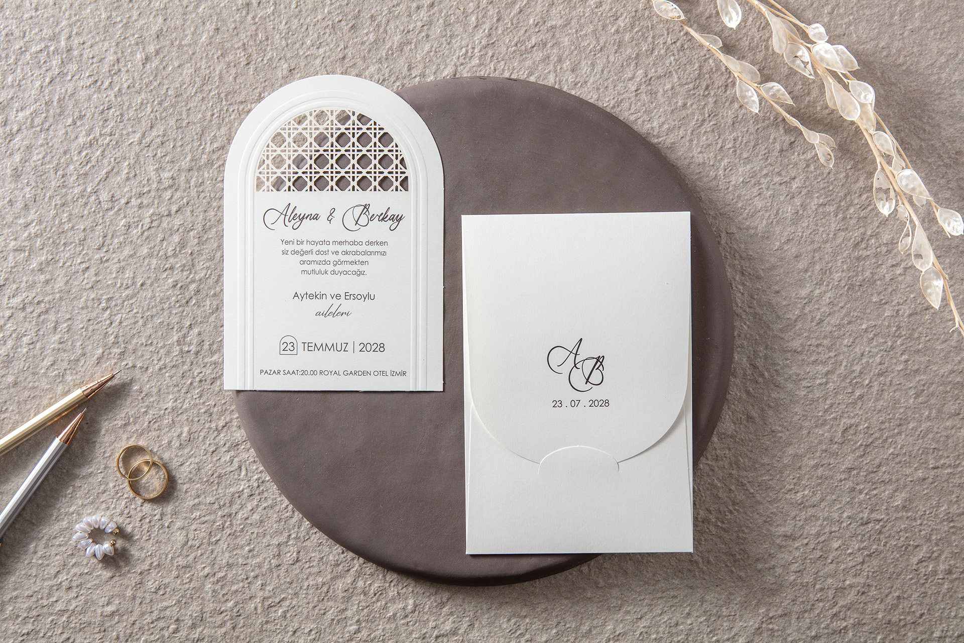 DicleXstore Nişan ve Düğün Davetiyeleri -
                        10676