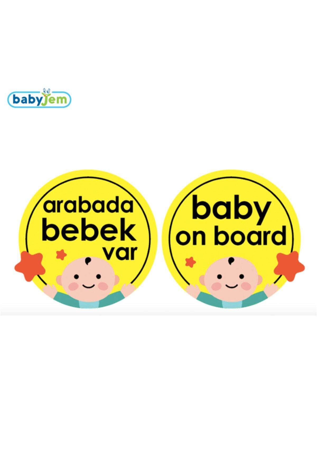 Araba Cam Yazisi Dikkat Bebek Var Sari