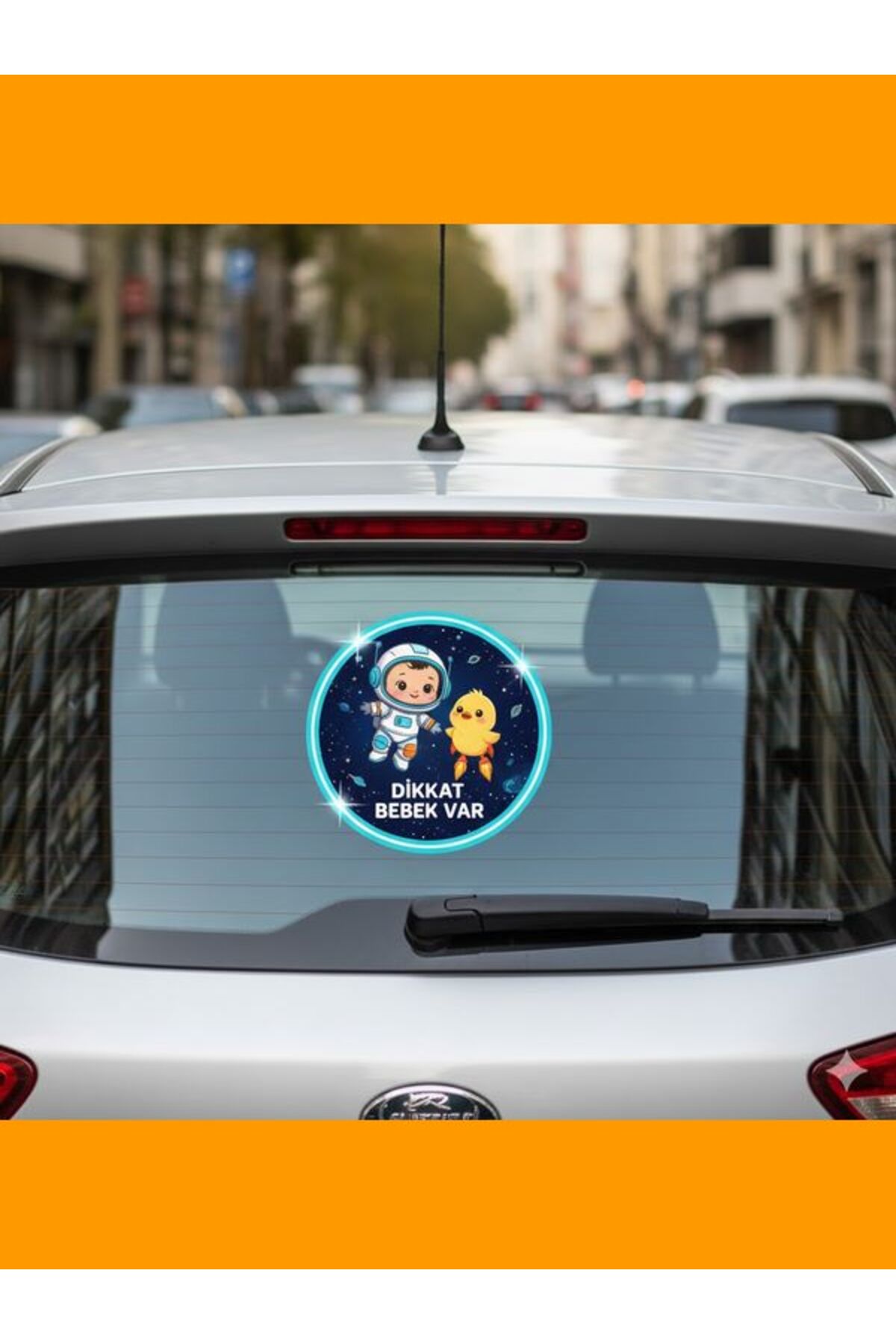 Dikkat Bebek Var Dikkat Arabada Bebek Var Etiketi
