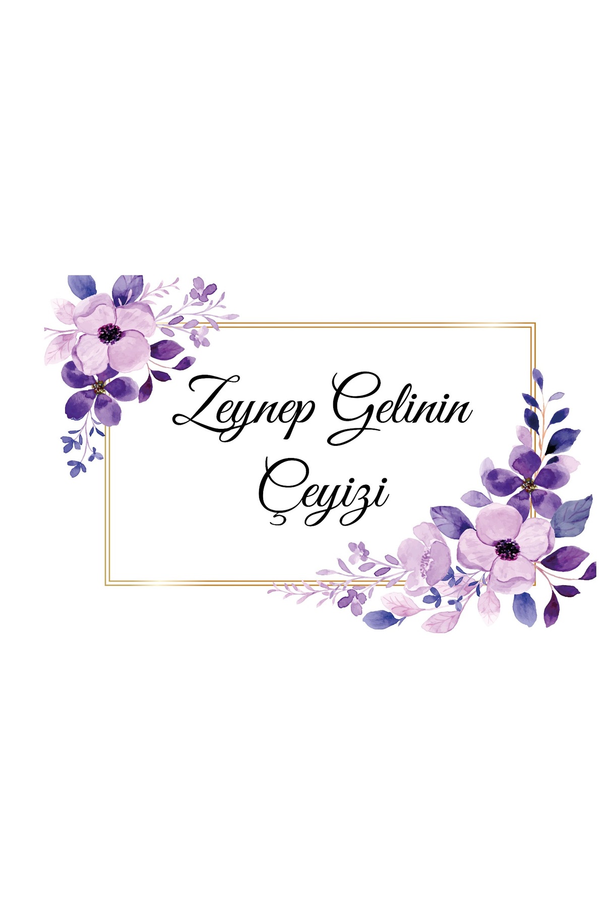 Çeyiz Etiketi 1