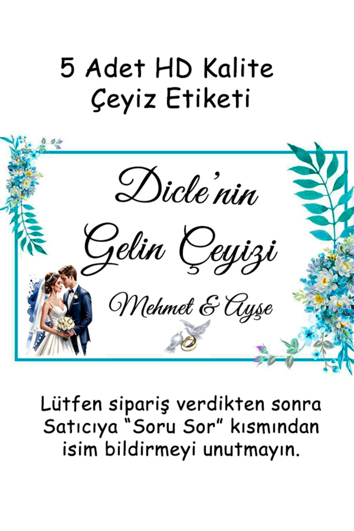 Çeyiz Etiketi 3