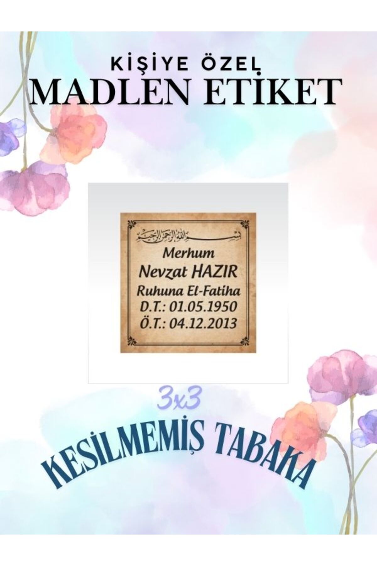 Madlen Etiketi 65