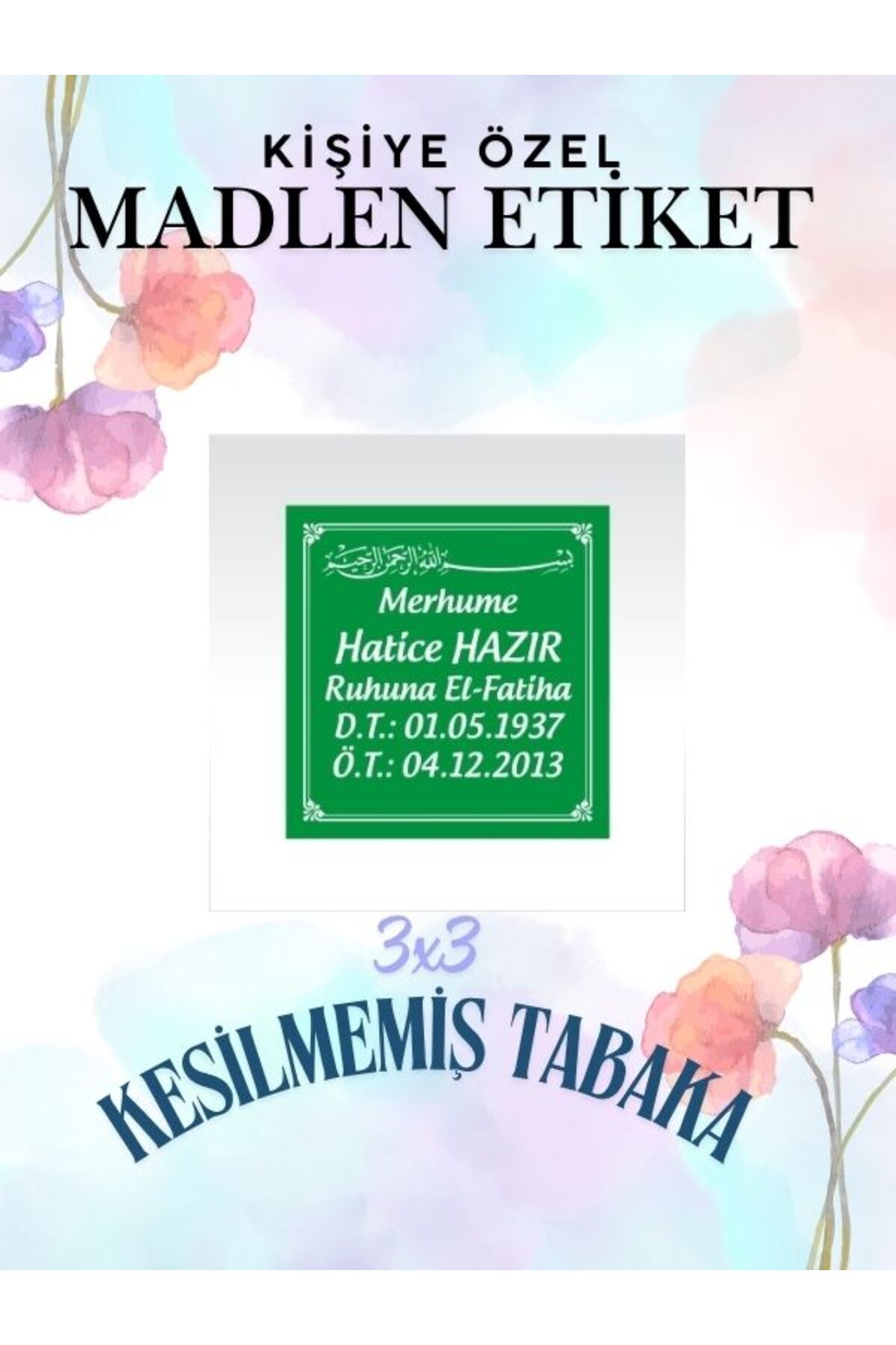 Madlen Etiketi 140