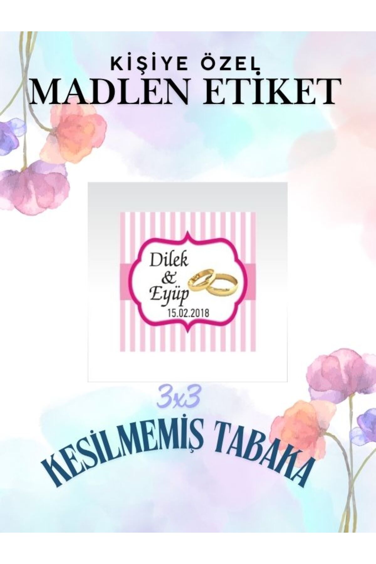 Madlen Etiketi 123