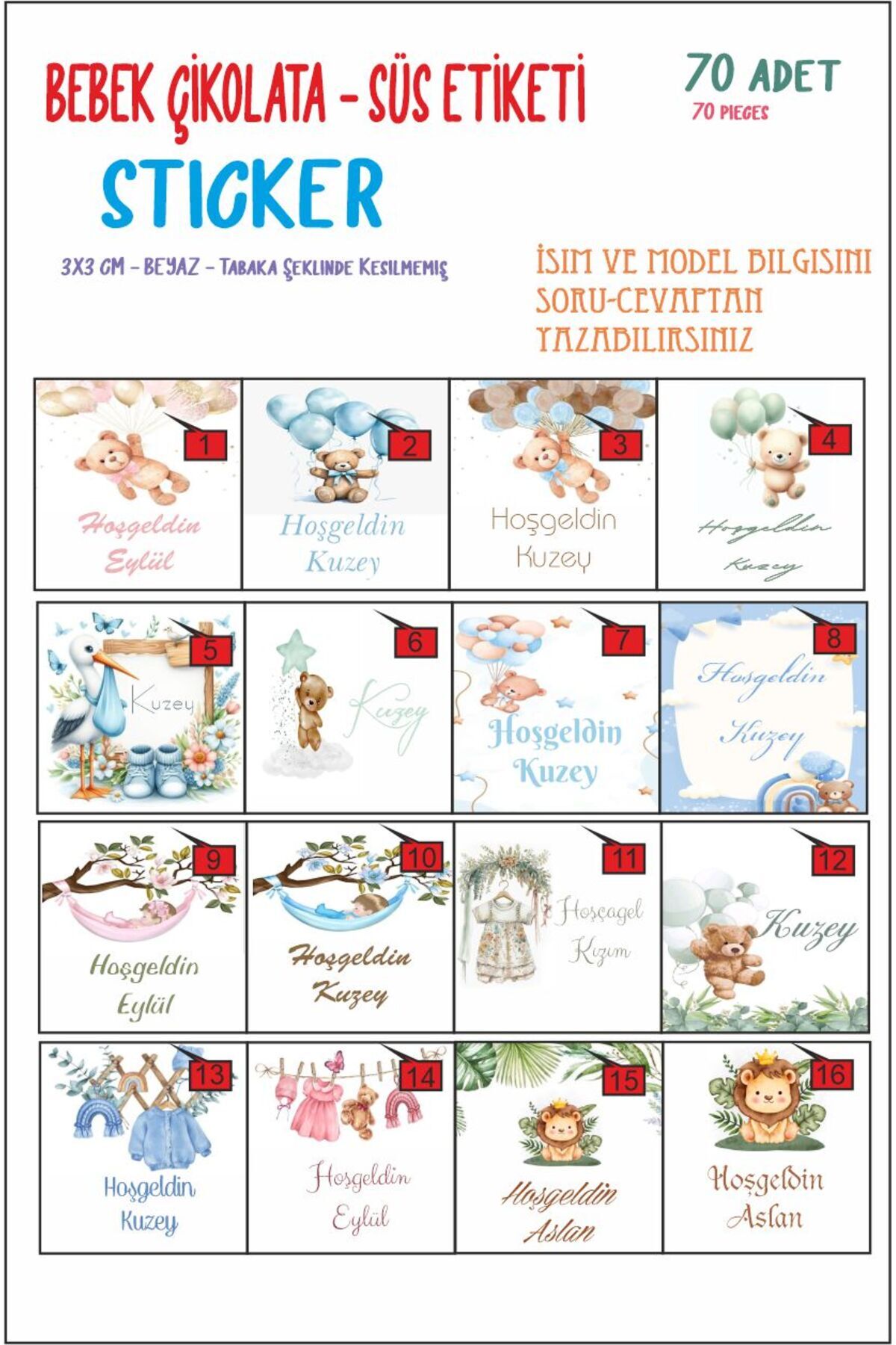 Madlen Etiketi 117